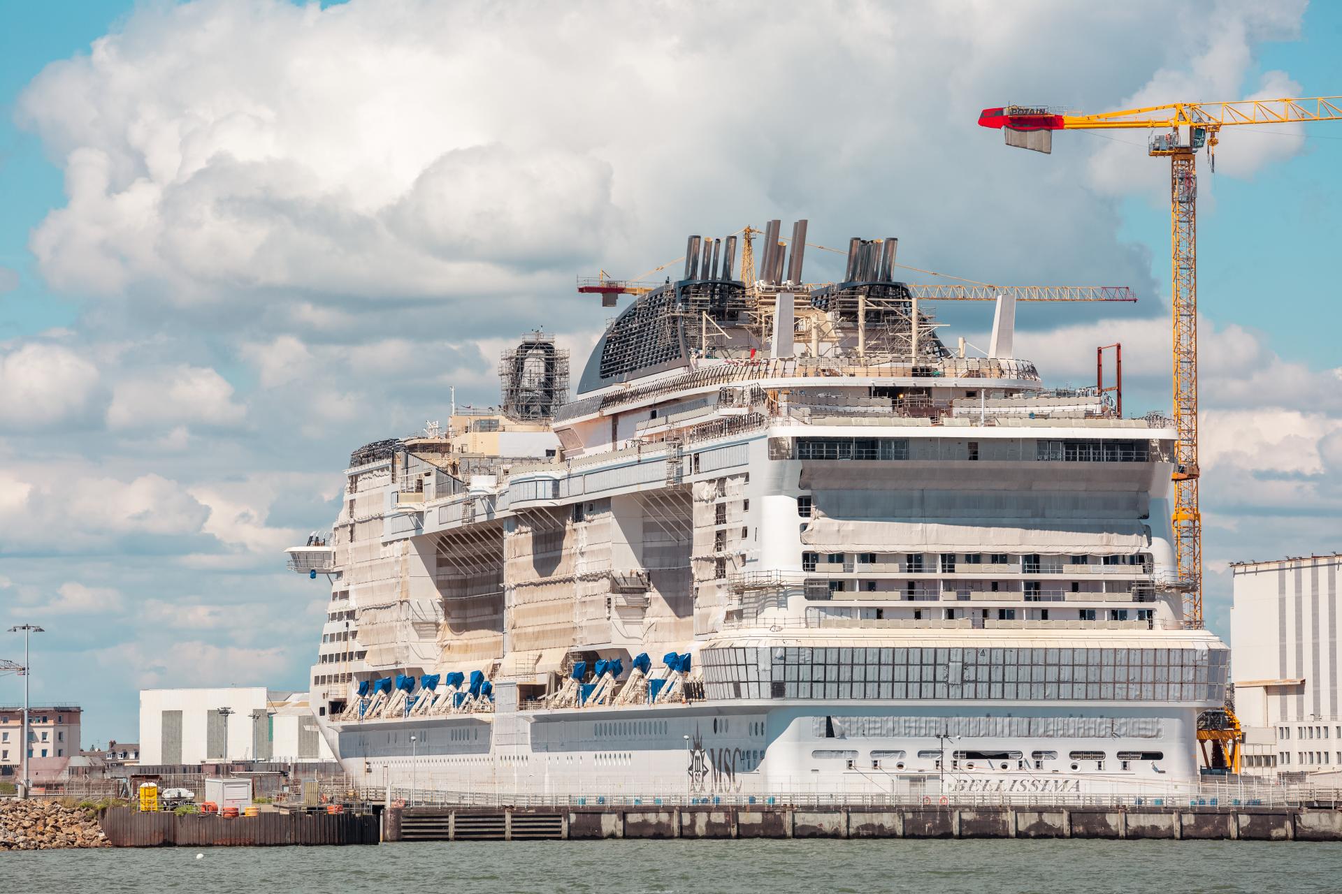 Chantiers de l'Atlantique - One of the world's largest shipyards