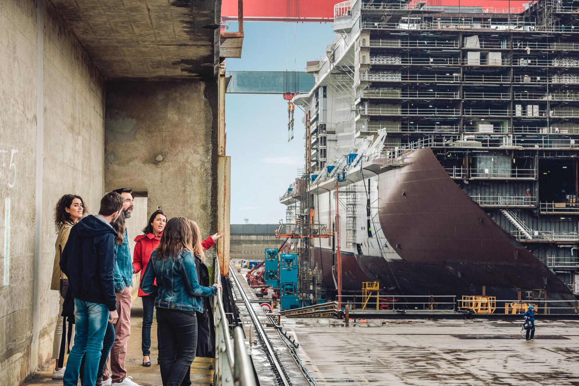 Mathematica Une Aventure Au Coeur De Nous-mêmes Visiter les chantiers navals de Saint-Nazaire - Une visite incontournable