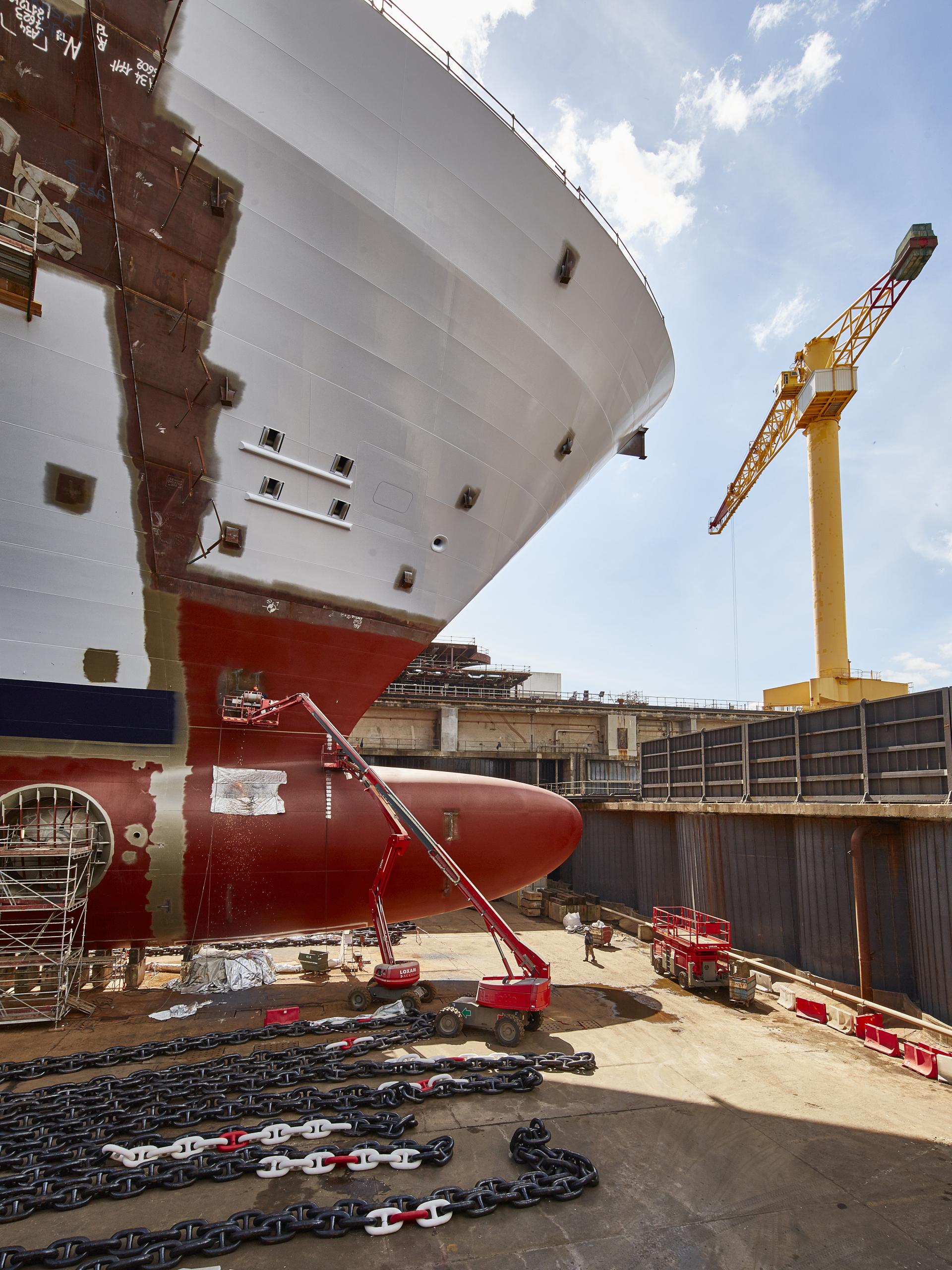 Chantiers de l'Atlantique One of the world's largest shipyards