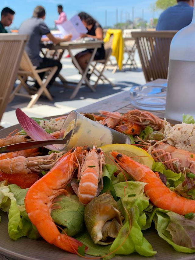 Restaurant sur le front de Saint-Nazaire