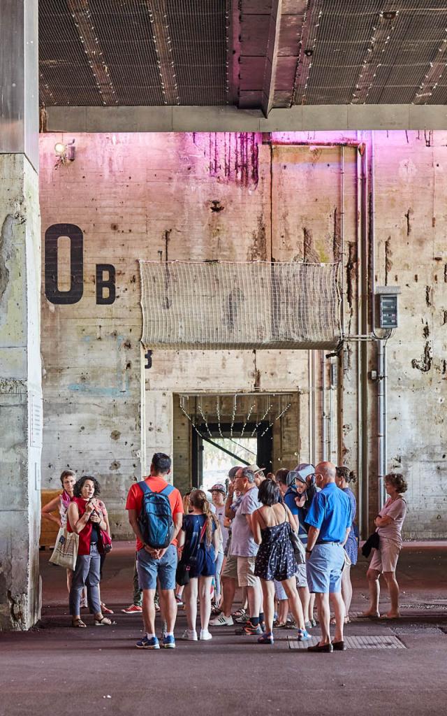 Visite base sous-marine