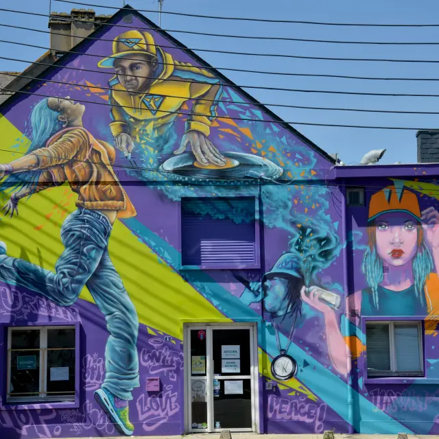 Snag 0154577 30maison Quartier Mean Penhoet Street Art Saint Nazaire