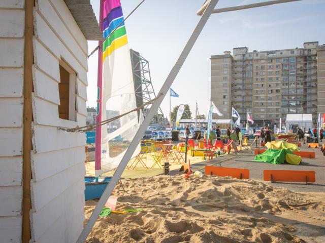 Animations village de la course Solitaire du Figaro 2020