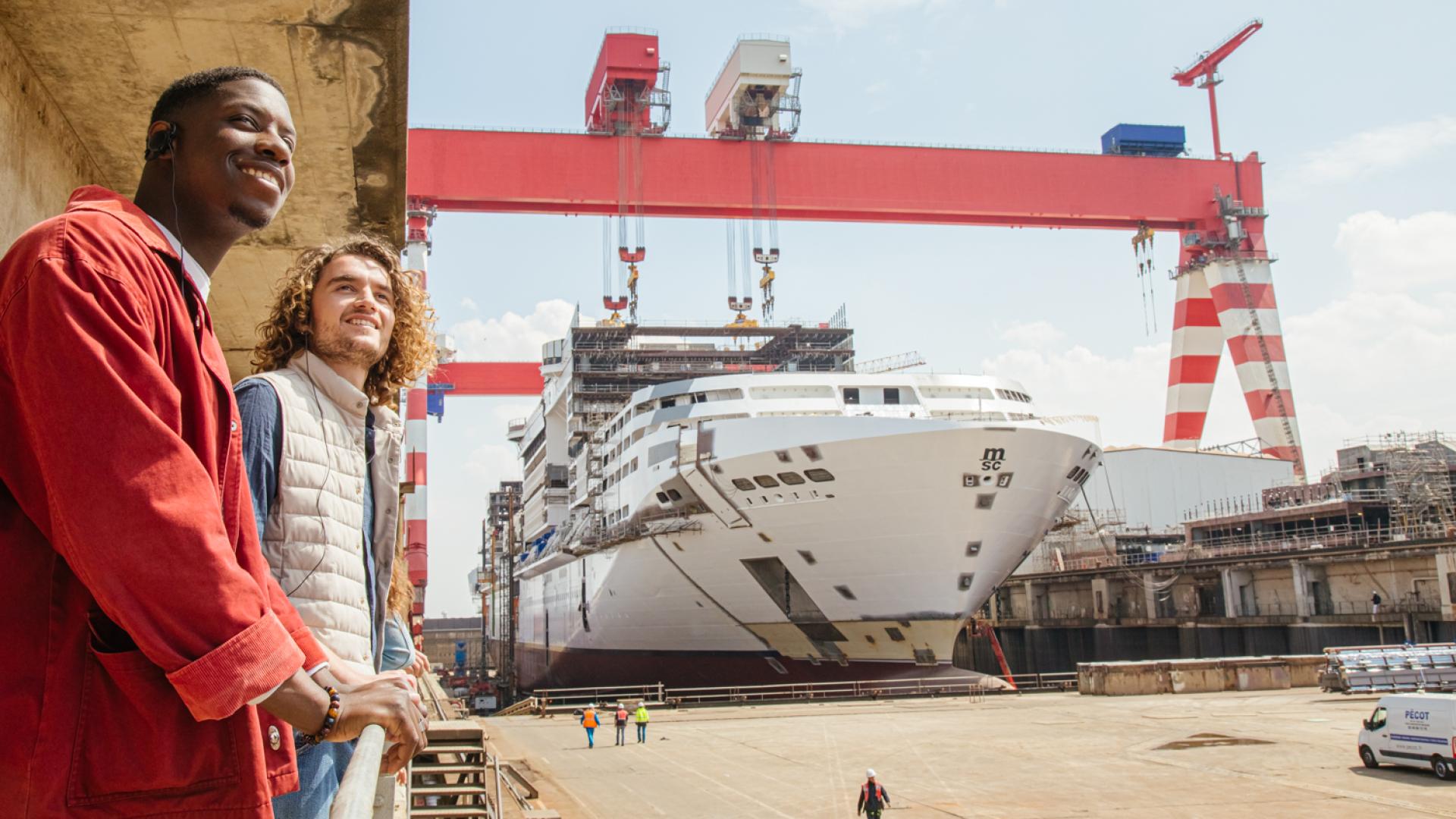 Chantiers de l’Atlantique – One of the world’s largest shipyards