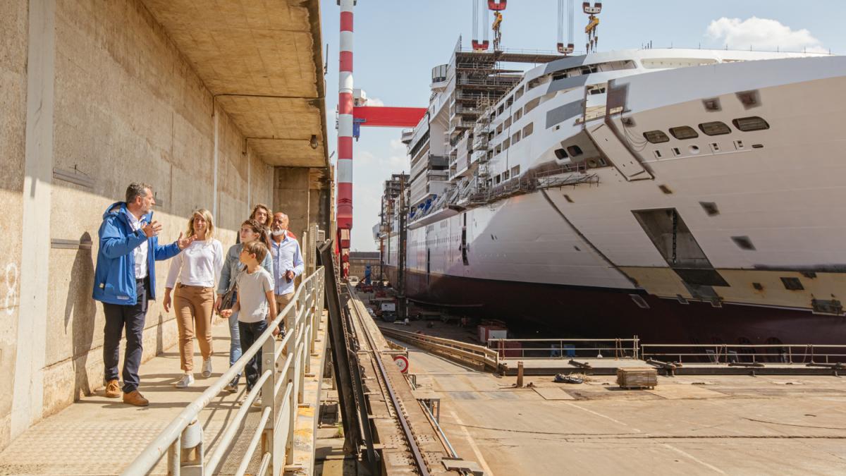 Chantiers de l’Atlantique – One of the world’s largest shipyards