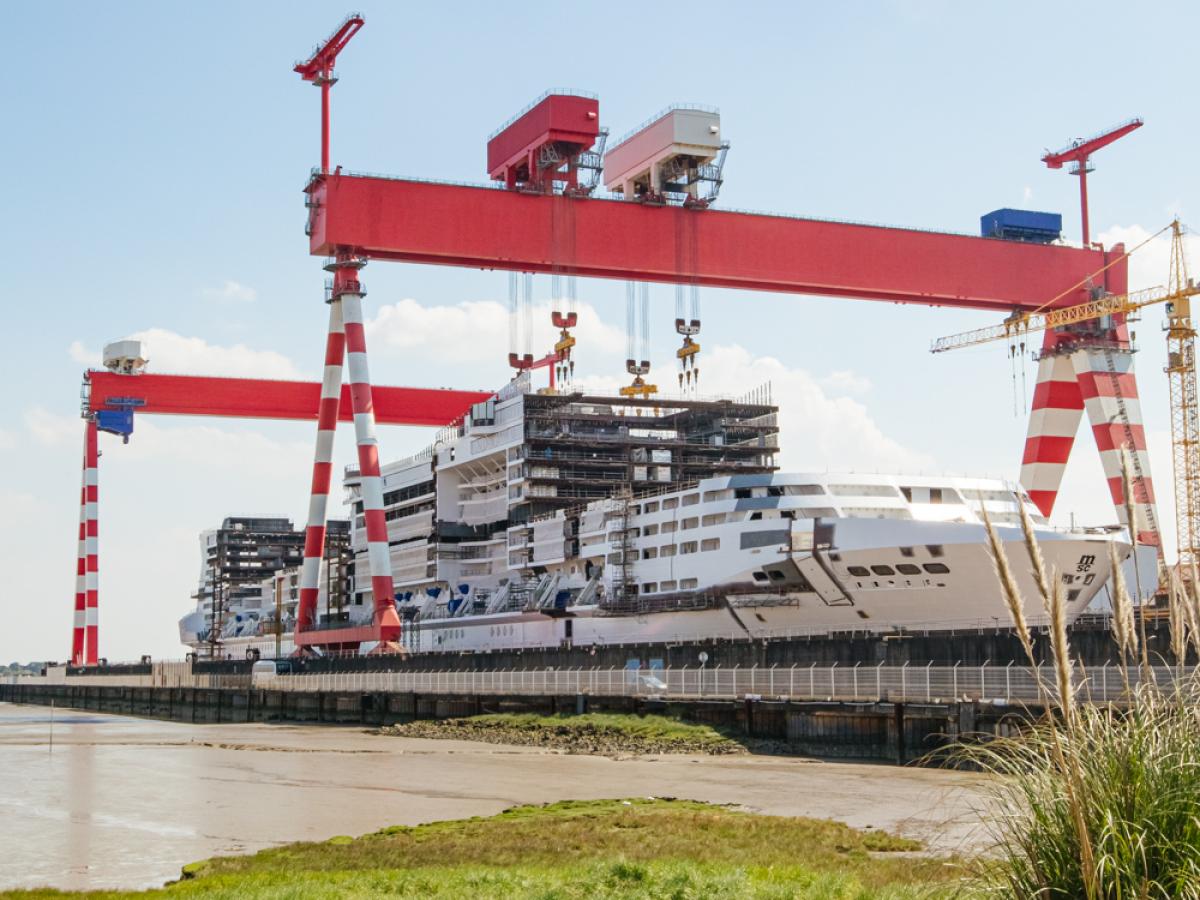 Chantiers de l’Atlantique – One of the world’s largest shipyards