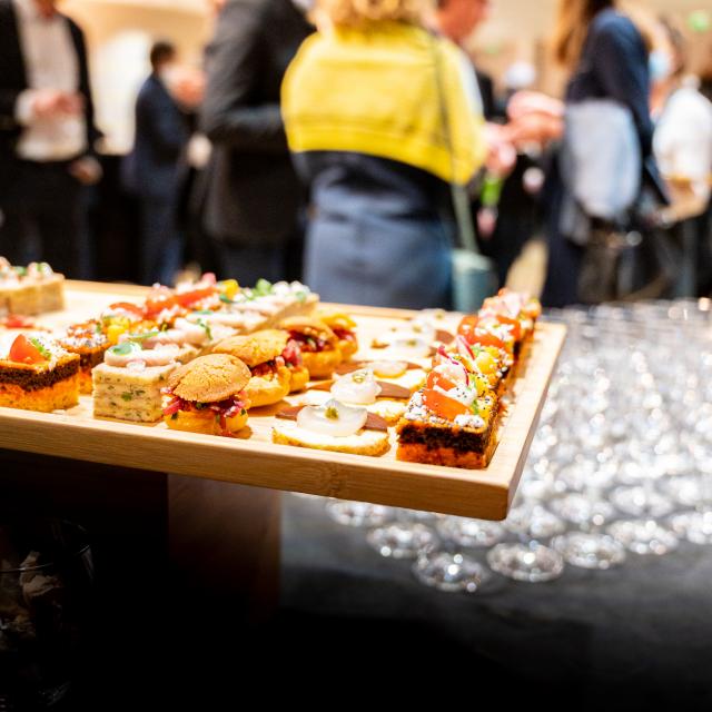 Salon du port, cocktail, tourisme d'affaires