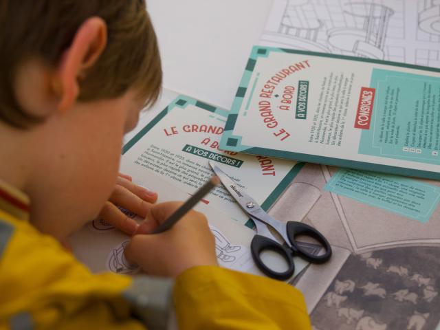 Le grand restaurant à bord, à vos décors ! » - Jeu en famille à l'Ecomusée de Saint-Nazaire