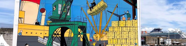 Parcours Tintin à Saint-Nazaire