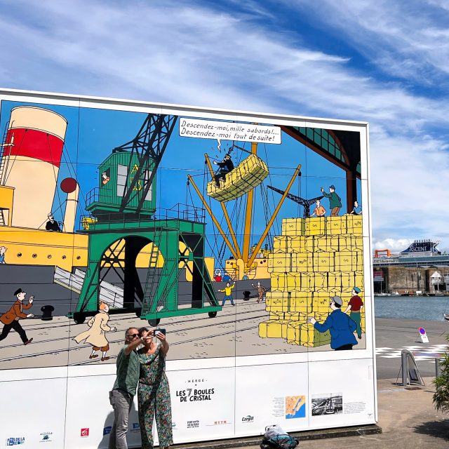 Parcours Tintin à Saint-Nazaire