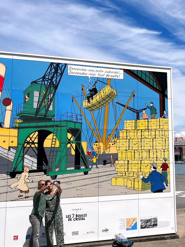 Parcours Tintin à Saint-Nazaire