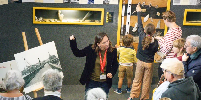 Journées du patrimoine, médiation à l'Écomusée de Saint-Nazaire