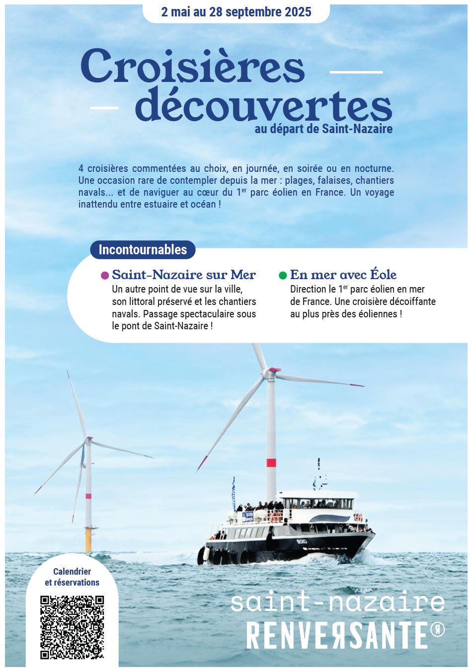 Calendrier des Croisières découvertes 2025