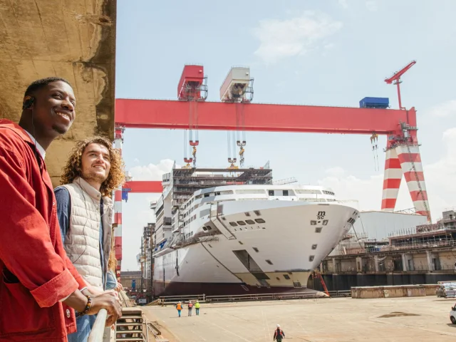 Visite des Chantiers Navals