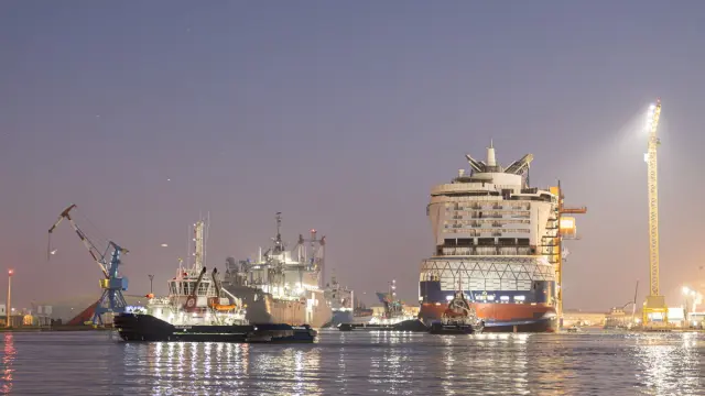 Port et chantiers de nuit