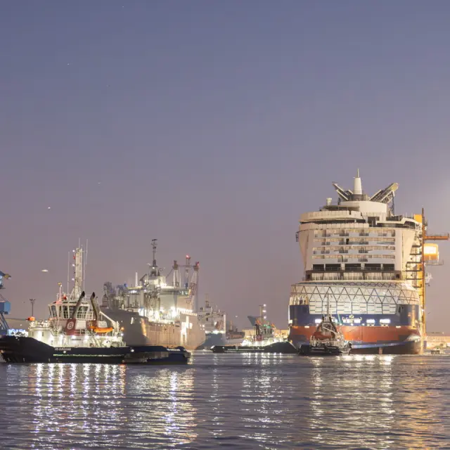 Port et chantiers de nuit
