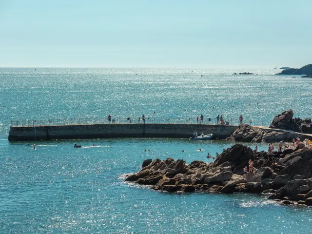 Jetée de la plage de Monsieur Hulot