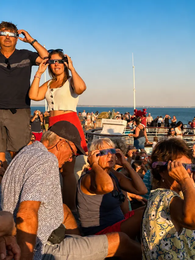 Eclipse Solaire A Saint Nazaire