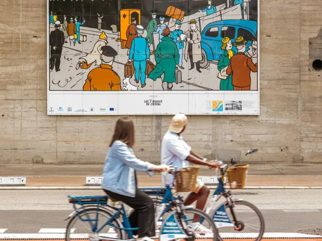 Balade Velo Tintin